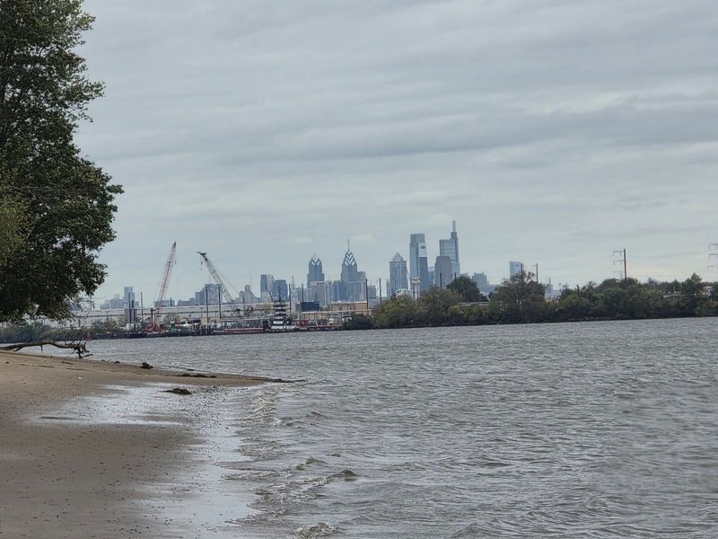The Delaware River Waterfront Views