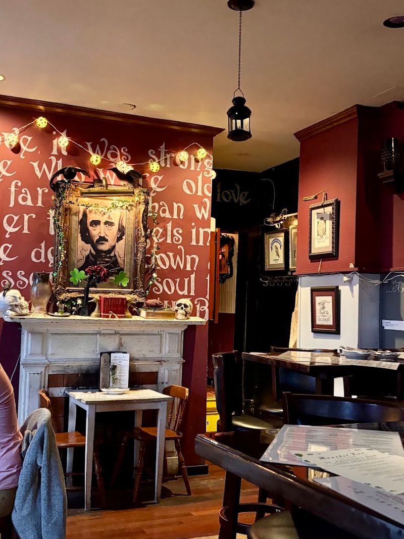 The Edgar Allan Poe-Themed Atmosphere That Sets the Mood