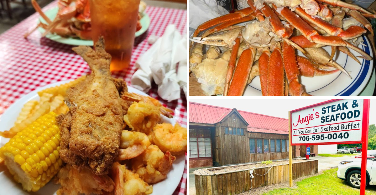 The Endless Seafood Buffet At This Classic Georgia Restaurant Is A Feast You Wont Forget