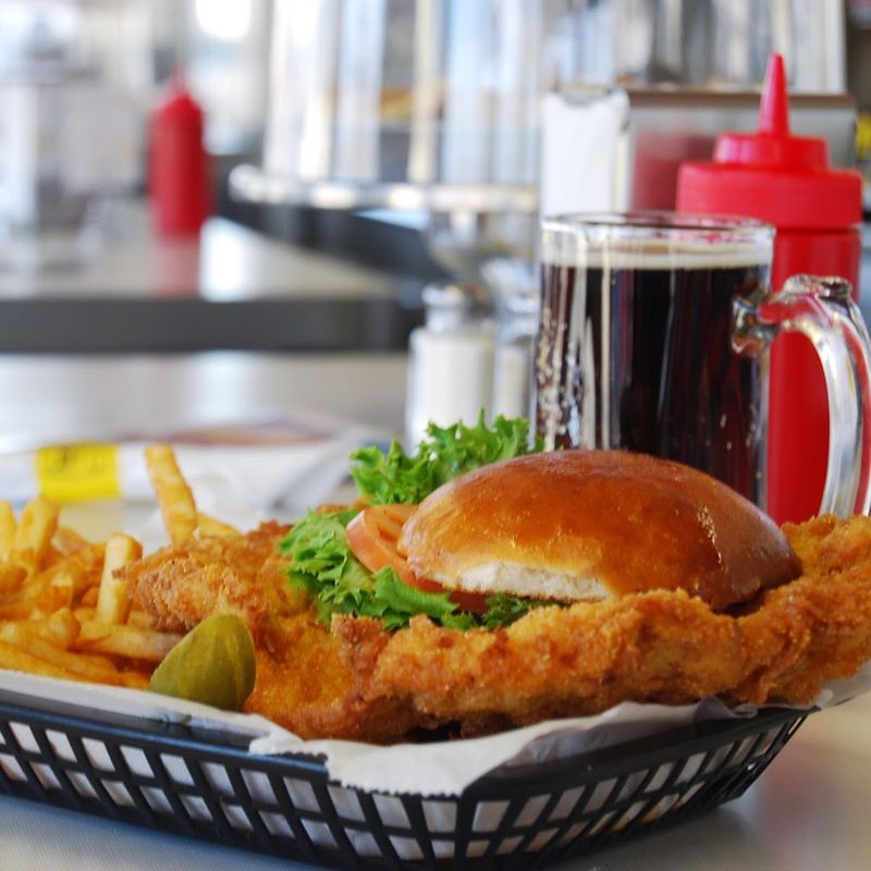 The Famous Breaded Pork Tenderloin Sandwich