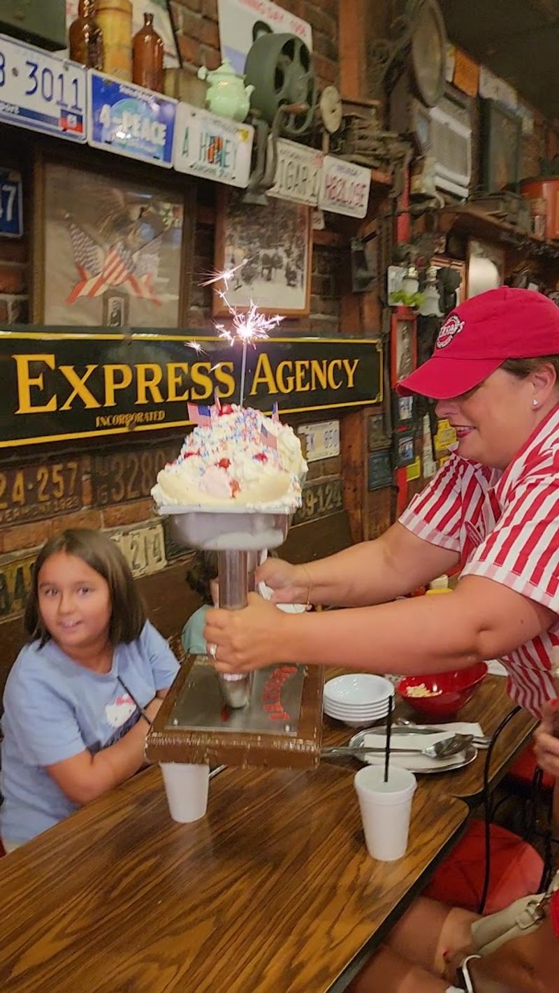 The Famous Kitchen Sink Sundae That Defies Belief The Famous Kitchen Sink Sundae That Defies Belief