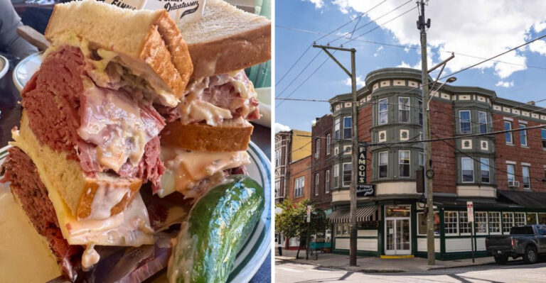 The Famous Reuben Sandwich At This Classic Pennsylvania Restaurant Is Worth Every Mile Of The Drive