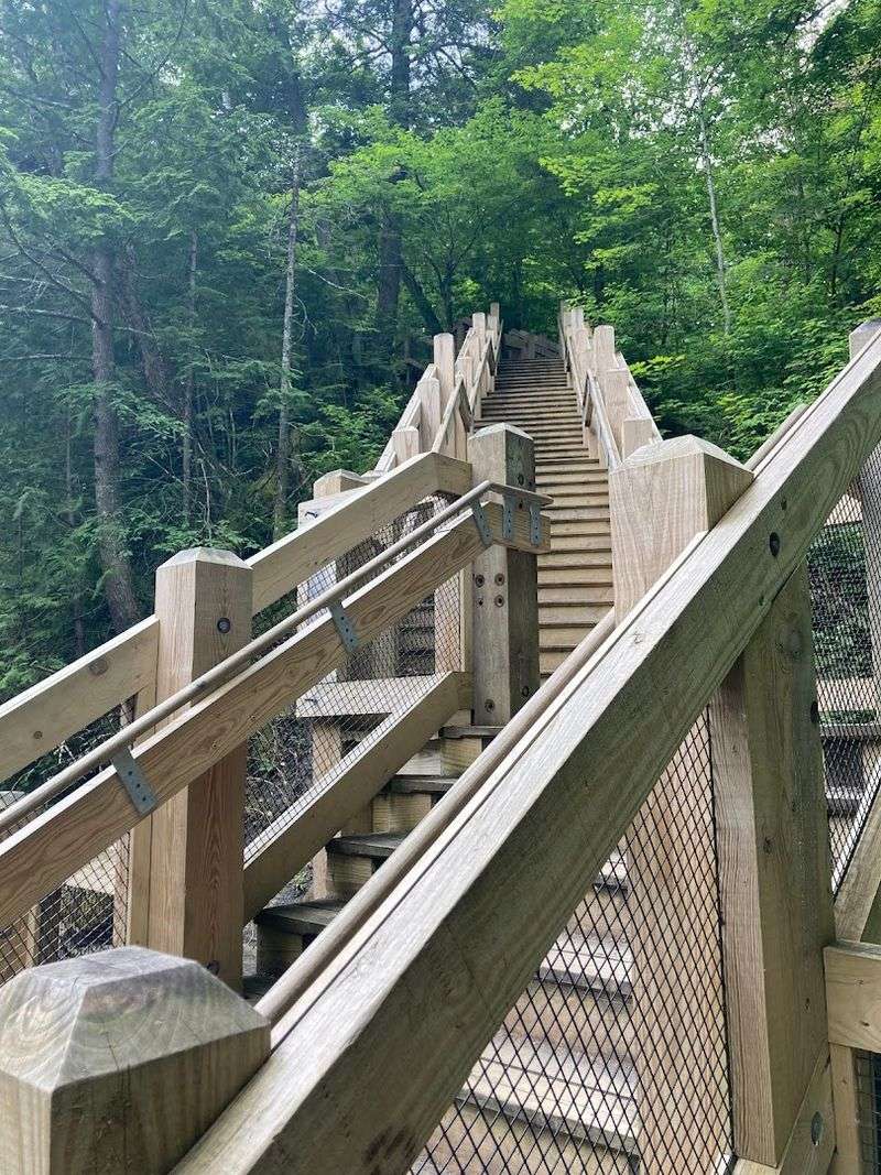 The Famous Wooden Staircase With 100-Plus Steps The Famous Wooden Staircase With 100-Plus Steps
