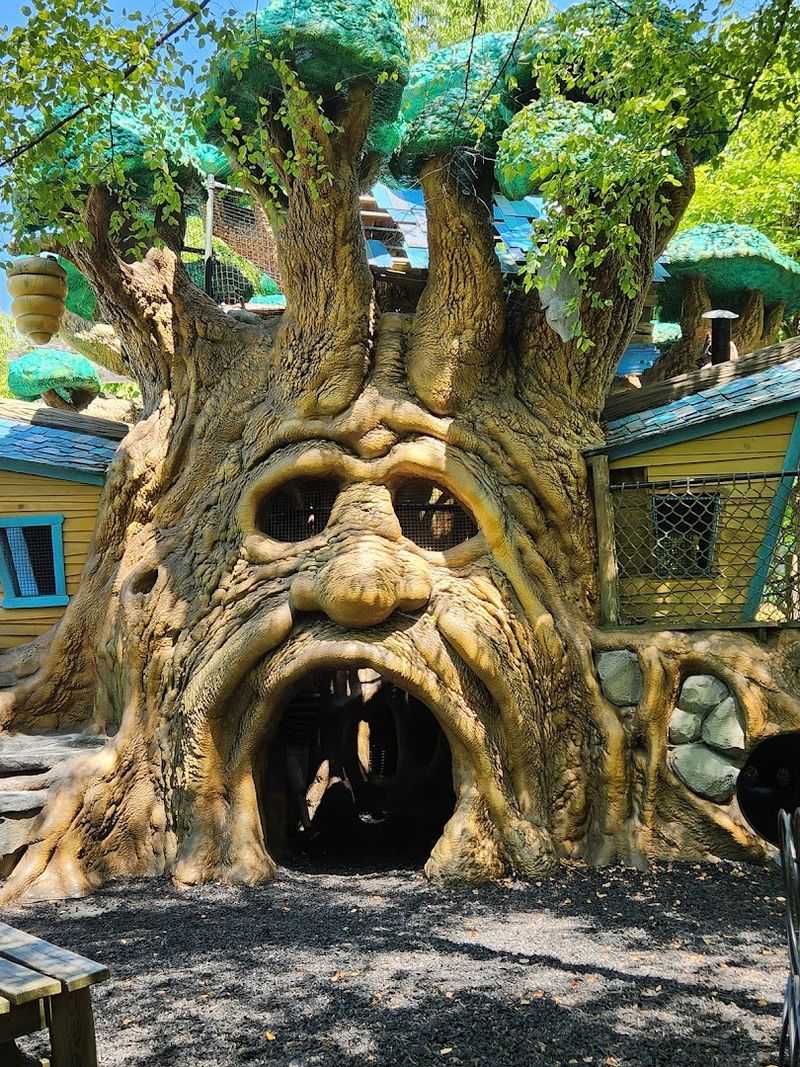 The Giant Troll-Shaped Play Structure The Giant Troll-Shaped Play Structure