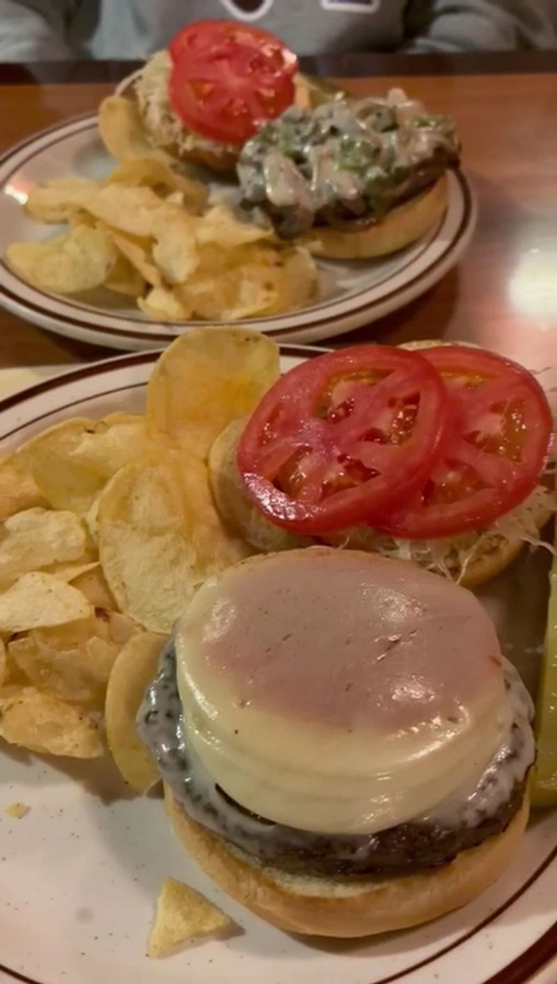 The Grilled Cheese Hamburger