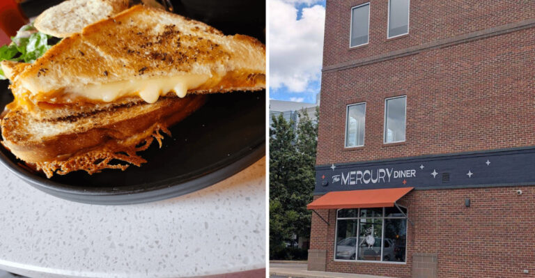 The Grilled Cheese Sandwich At This Cozy Ohio Diner Is Absolutely Out Of This World