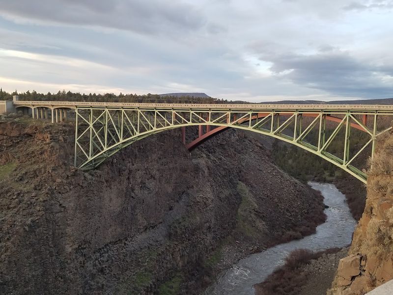 The Highway 97 Crooked River Bridge