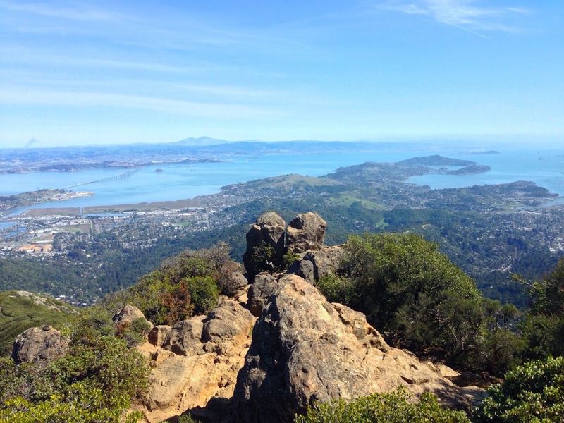 The Hike from Stinson Beach to the Peak