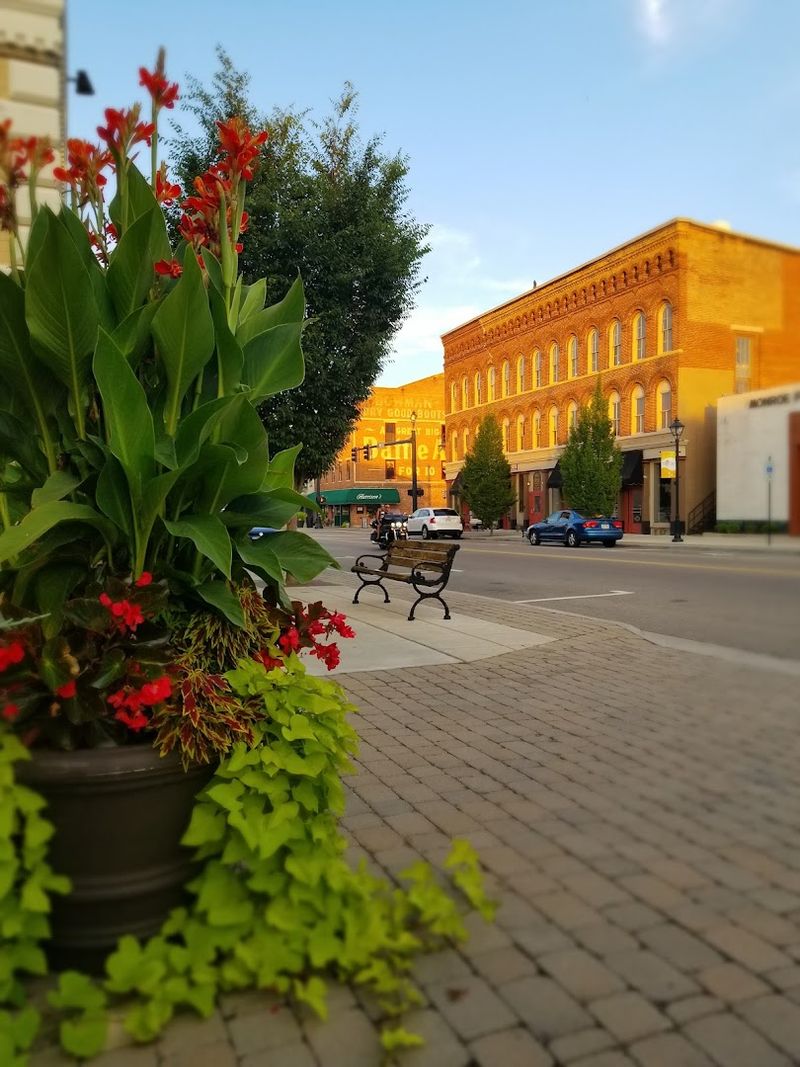 The Historic Architecture Along Main Street
