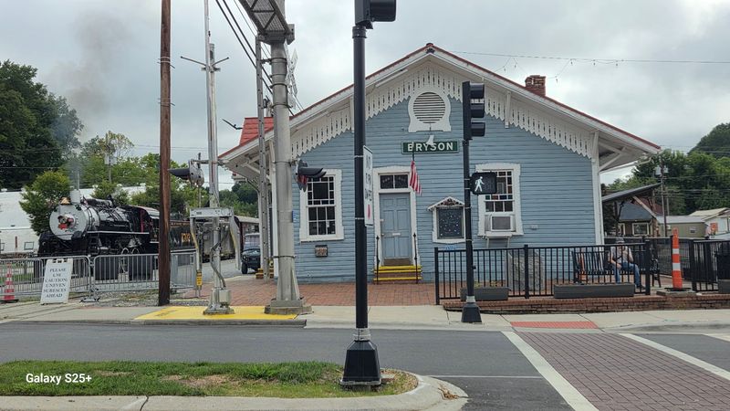 The Historic Depot and Free Train Museum in Bryson City