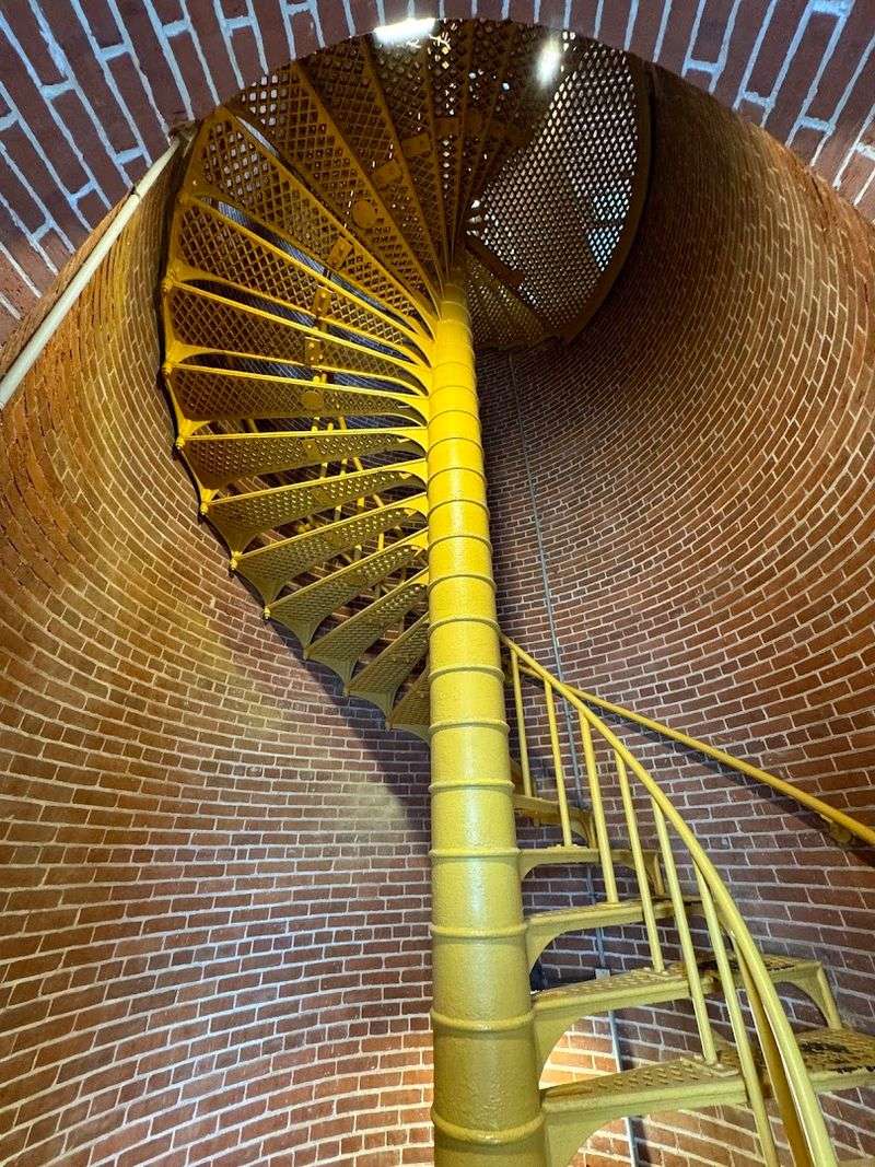 The Iconic Climb Up 217 Spiral Steps