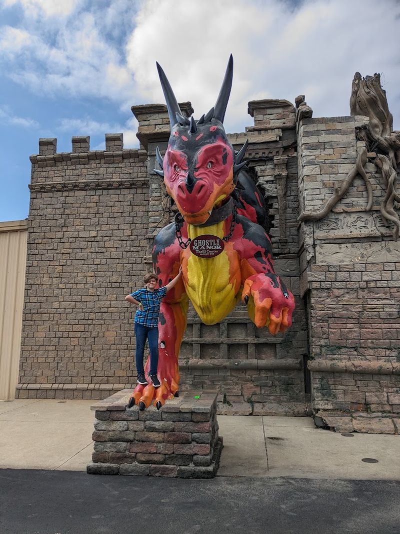 The Iconic Dragon Statue Outside Worth a Photo Stop