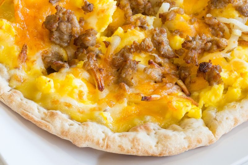 The Legendary Brizza: Breakfast Pizza Done Right The Legendary Brizza: Breakfast Pizza Done Right