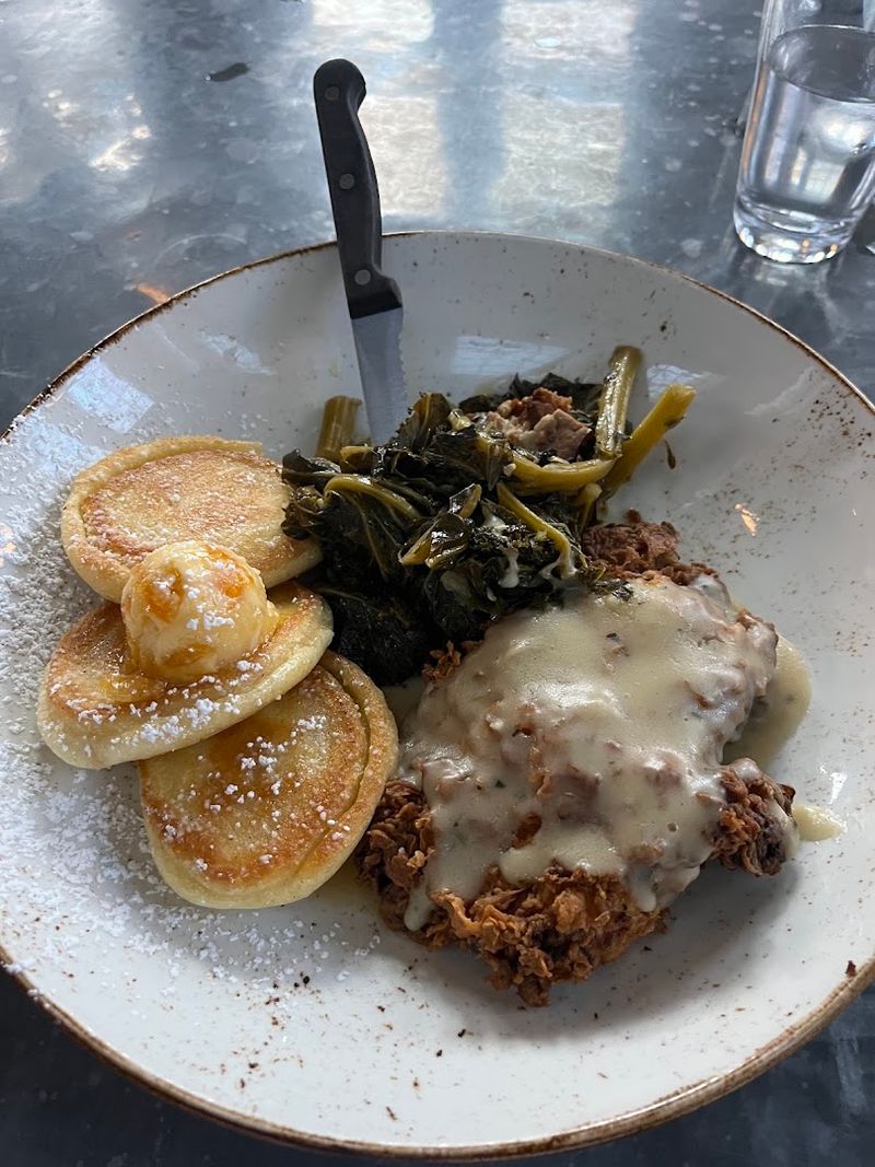 The Legendary Skillet Fried Chicken and Hoecakes