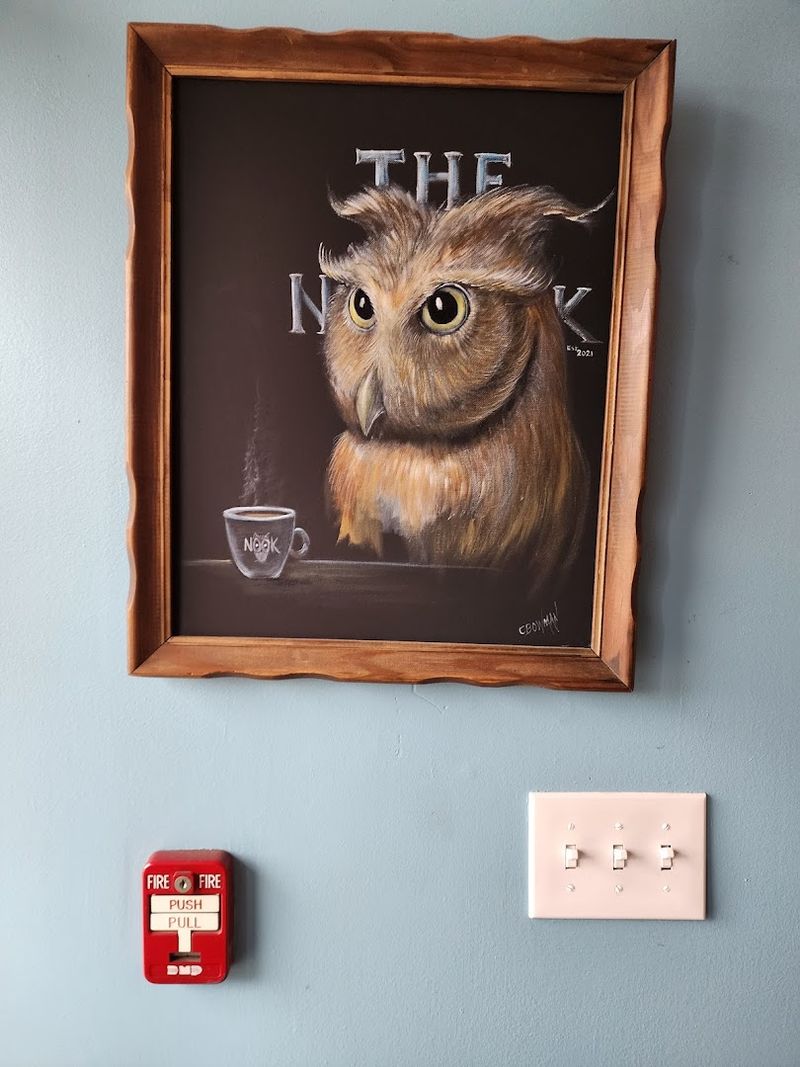 The Local Art Gallery Inside the Restaurant