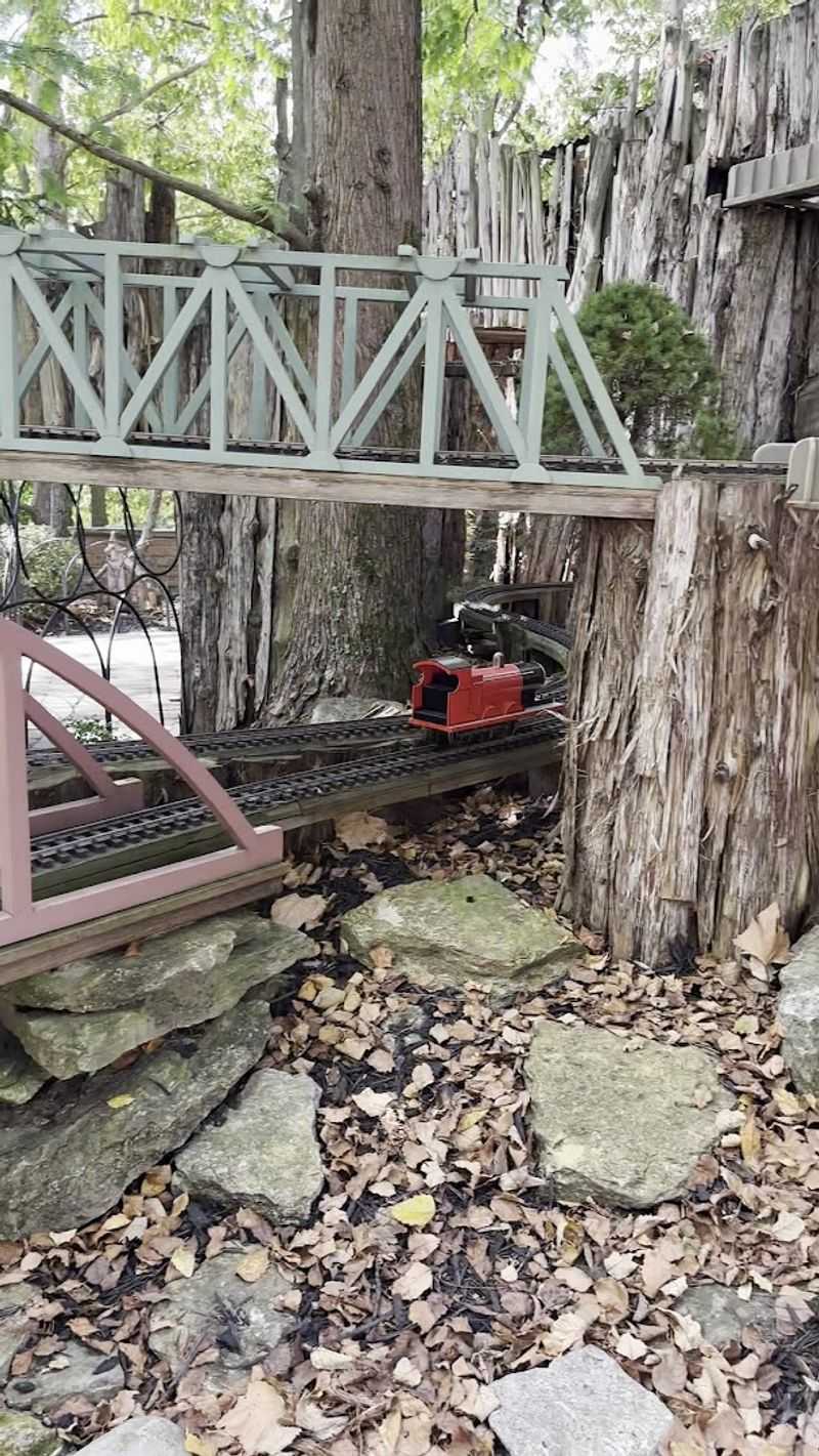 The Miniature Train Ride The Miniature Train Ride
