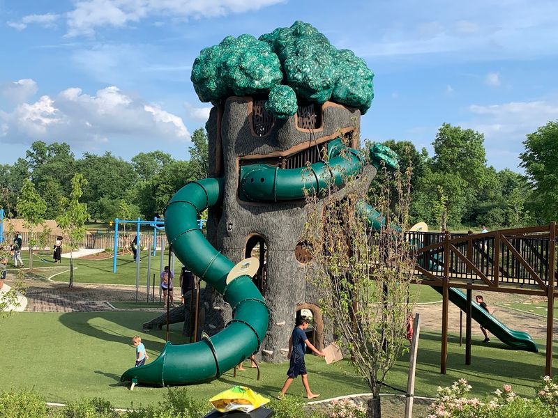 The Nature-Themed Playground Structures
