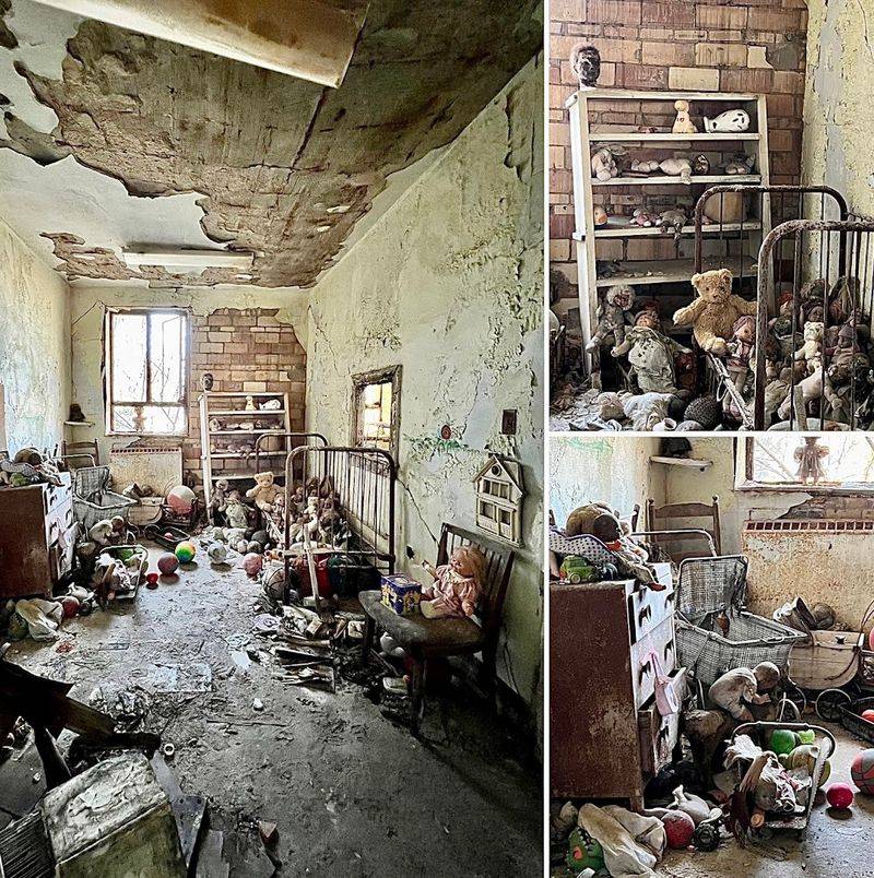 The Nursery Room and the Rolling Ball