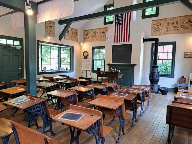 The One-Room Schoolhouse Exhibit The One-Room Schoolhouse Exhibit