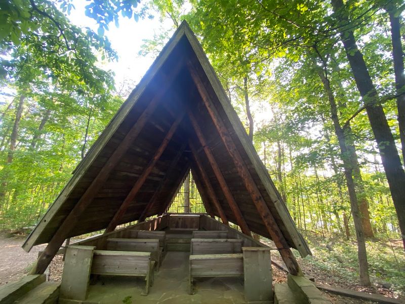 The Open-Air Chapel Hidden in the Trees The Open-Air Chapel Hidden in the Trees