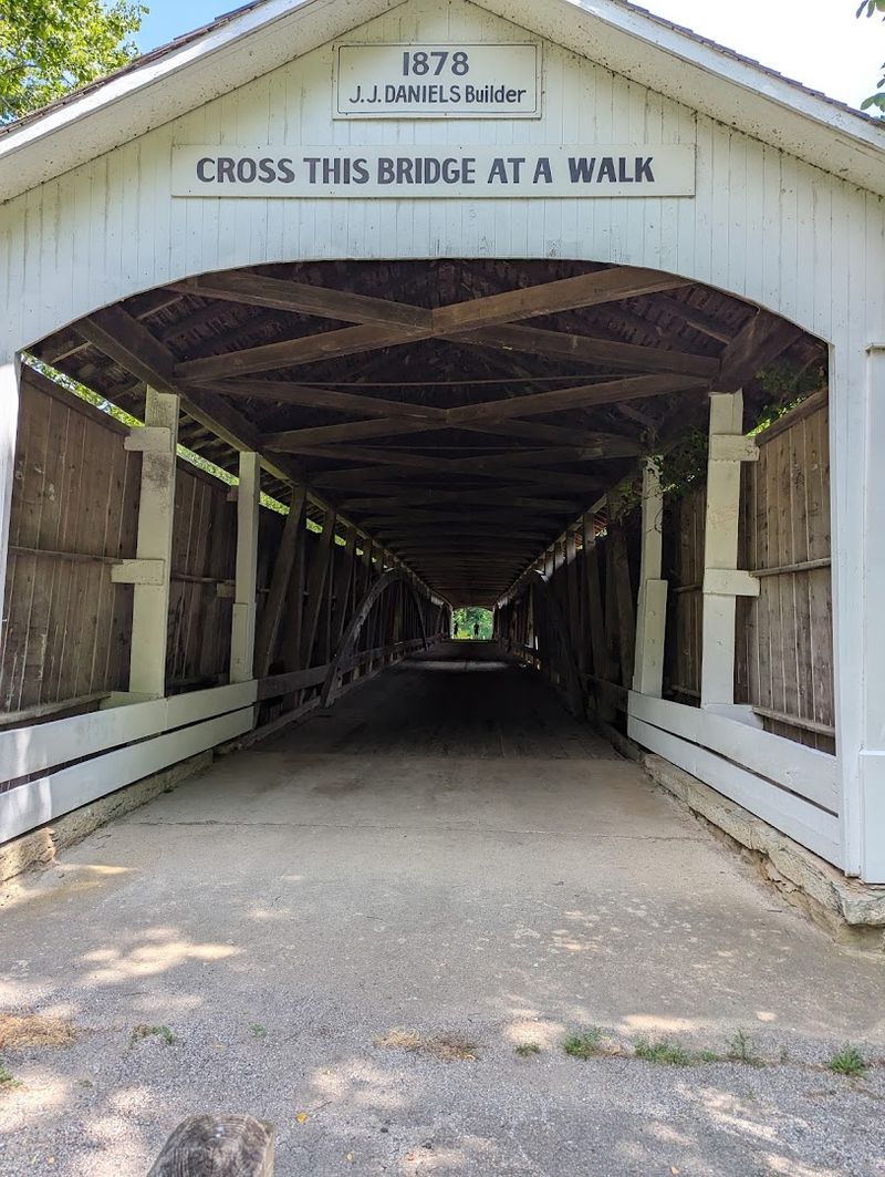 The Park's Covered Bridge and Scenic Surroundings The Park's Covered Bridge and Scenic Surroundings