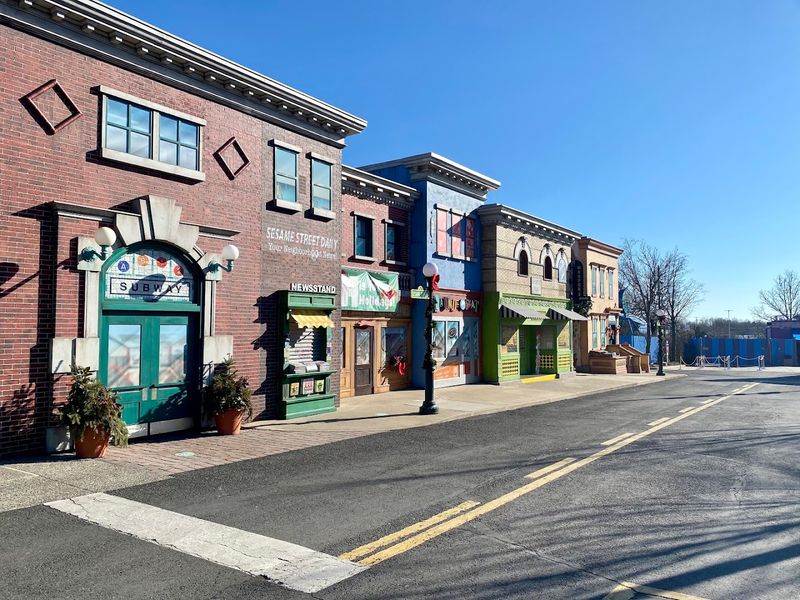 The Sesame Street Neighborhood Streets