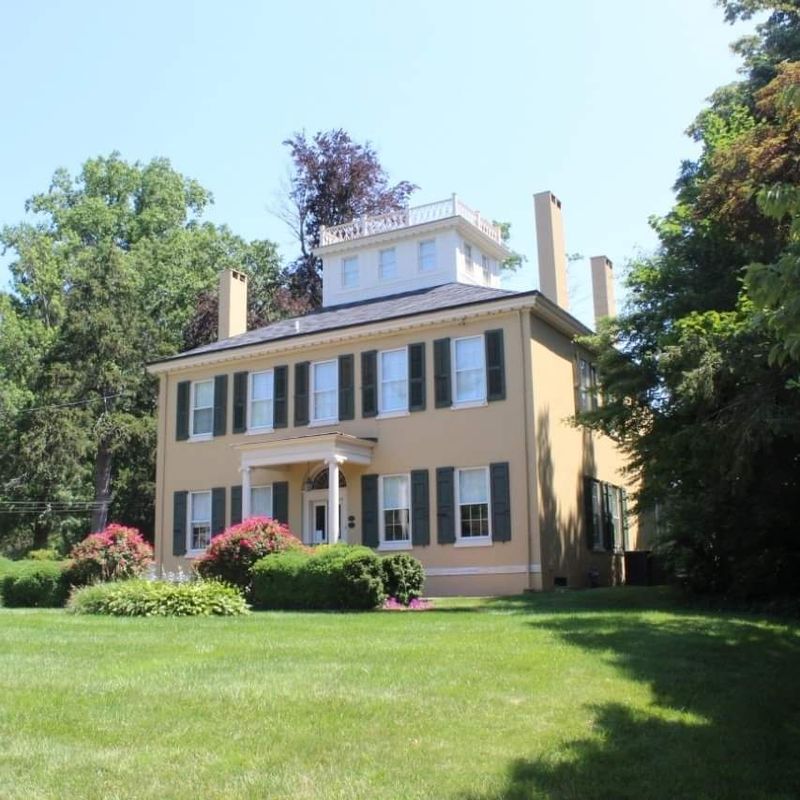 The Smithville Mansion and Park Nearby