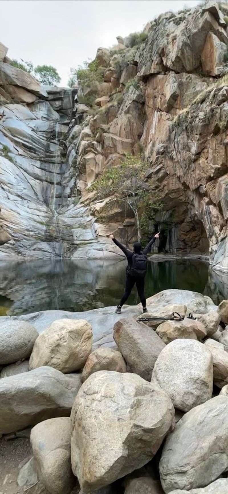 The Stunning 80-Foot Waterfall Payoff The Stunning 80-Foot Waterfall Payoff