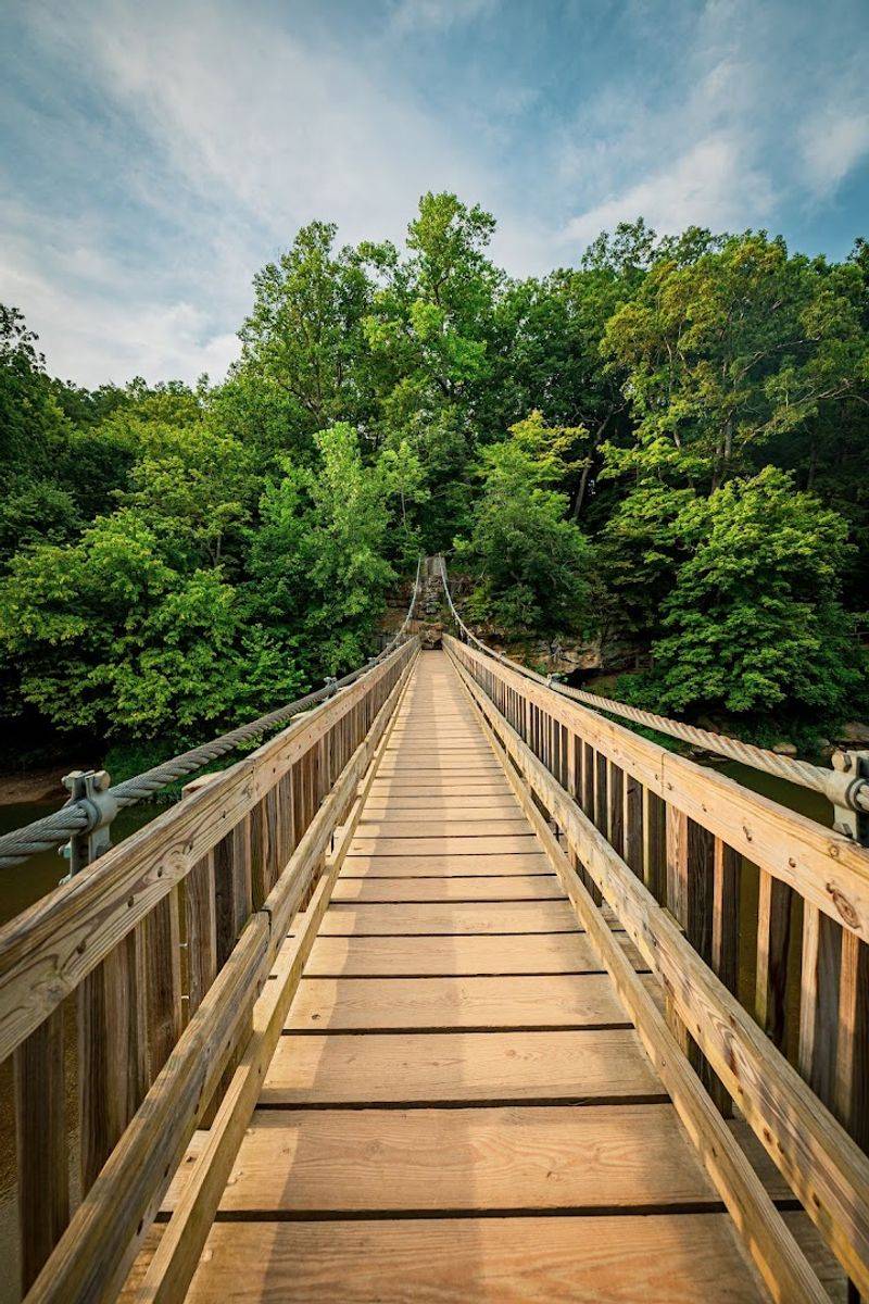 The Swinging Bridge: A Classic Park Landmark