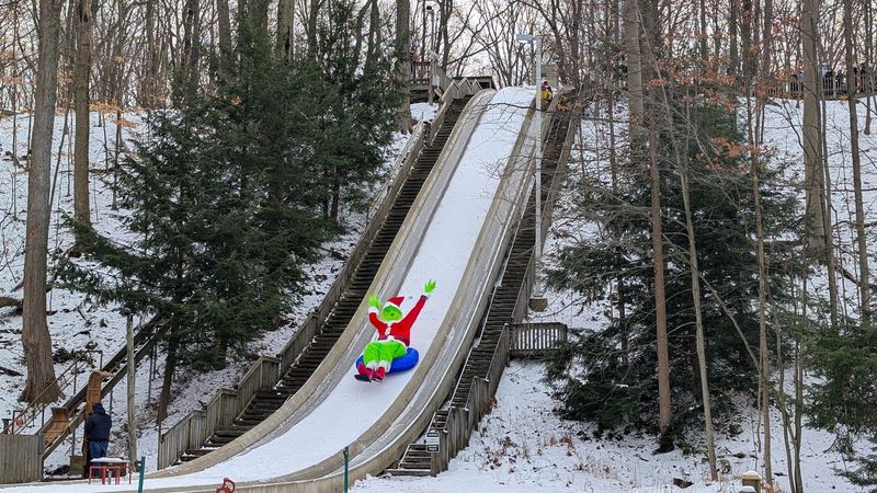 The Toboggan Chutes: Ohio's Fastest Winter Ride The Toboggan Chutes: Ohio's Fastest Winter Ride