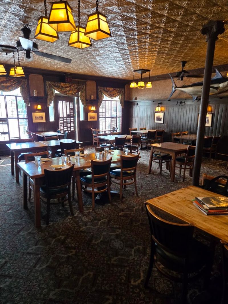 The Vintage Oak-Paneled Dining Room