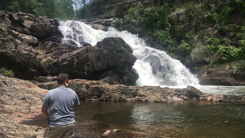 The Waterfall Itself: A Breathtaking 80-Foot Cascade