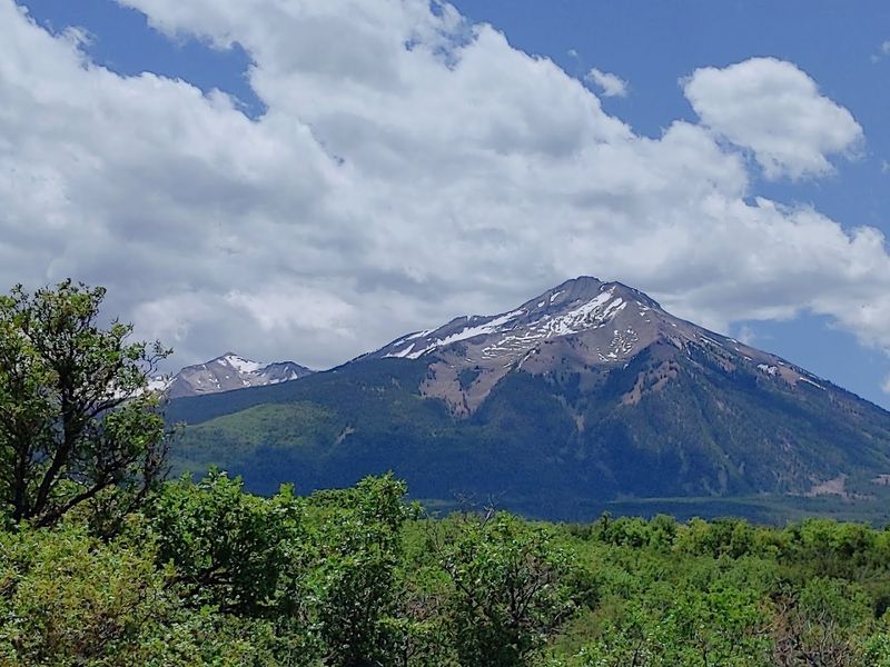 The West Elk Mountains as a Backyard