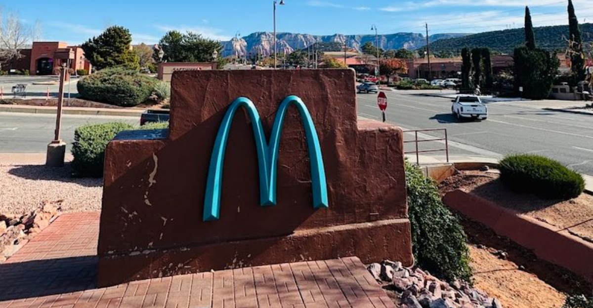 The Worlds Only McDonalds With Teal Arches Is Hiding In Arizona