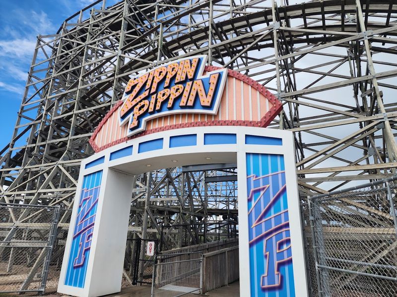 The Zippin Pippin: A Legendary Wooden Roller Coaster