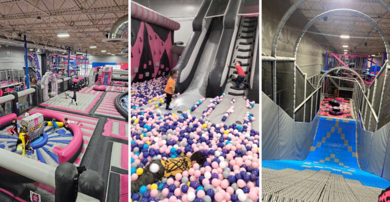 There’s A 25,000-Square-Foot Indoor Adventure Park In Washington, And It’s An Absolute Blast