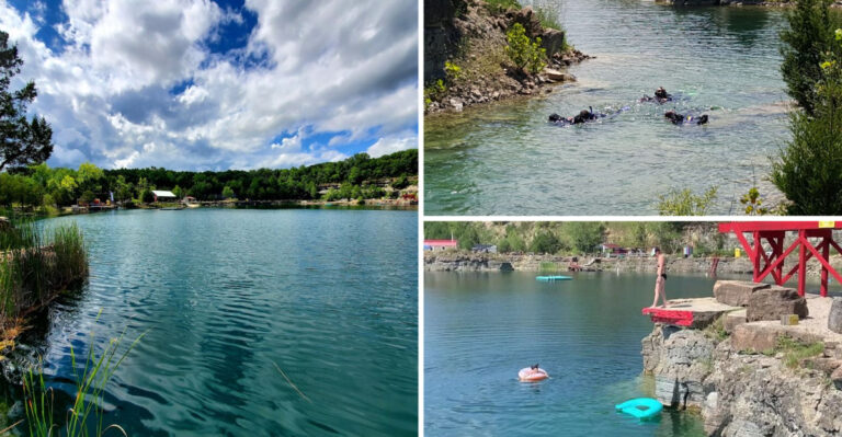 This Brilliant Blue Kentucky Lake Looks Almost Too Beautiful To Be Real