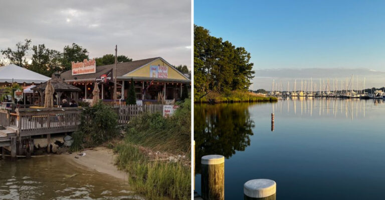 This Charming Maryland Coastal Town Is Made For A Relaxing Day By The Water