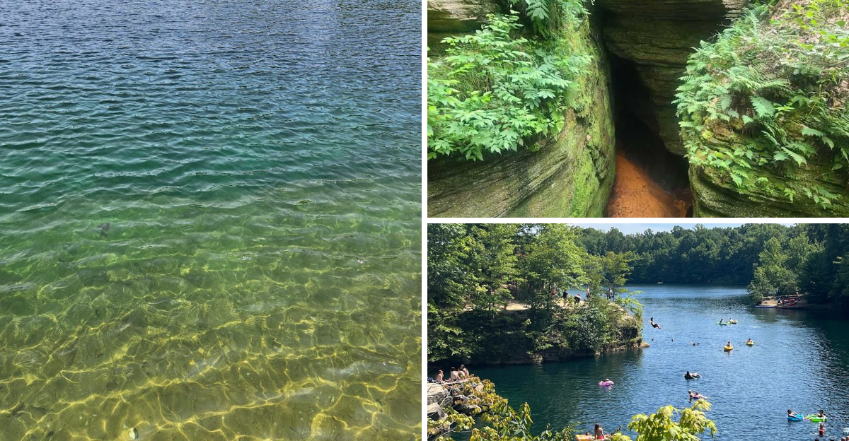 This Crystal Clear Ohio Lake Looks Like It Belongs Somewhere In The Caribbean