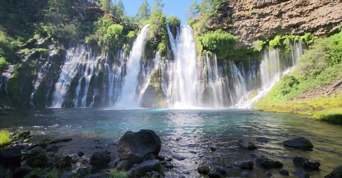 This Easy California Hike Ends At A Magical Waterfall Curtain