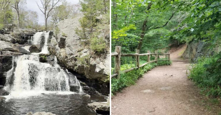 This Easy Connecticut Hike Ends At One Of The State’s Most Beautiful Waterfalls