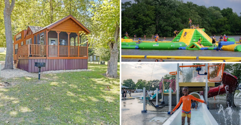 This Giant Floating Water Park In Illinois Delivers One Of The Most Fun-Filled Days You’ll Have All Year
