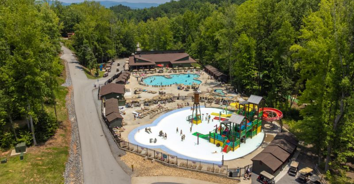 This Giant North Carolina Campground Is So Massive First Time Visitors Think Theyve Arrived In A Small Town