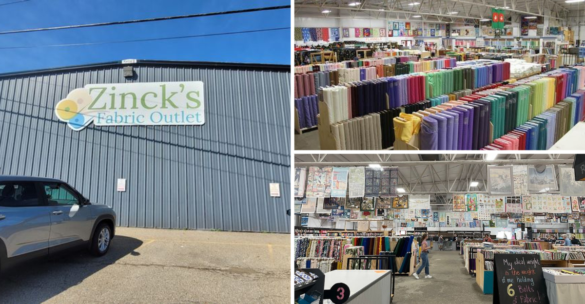 This Giant Ohio Fabric Warehouse Is A Must-Visit Destination For Every Crafter