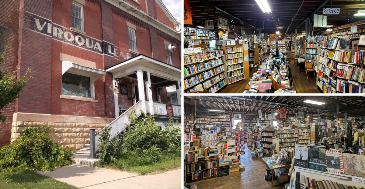 This Giant Wisconsin Book Warehouse Is The Kind Of Place Readers Never Want To Leave