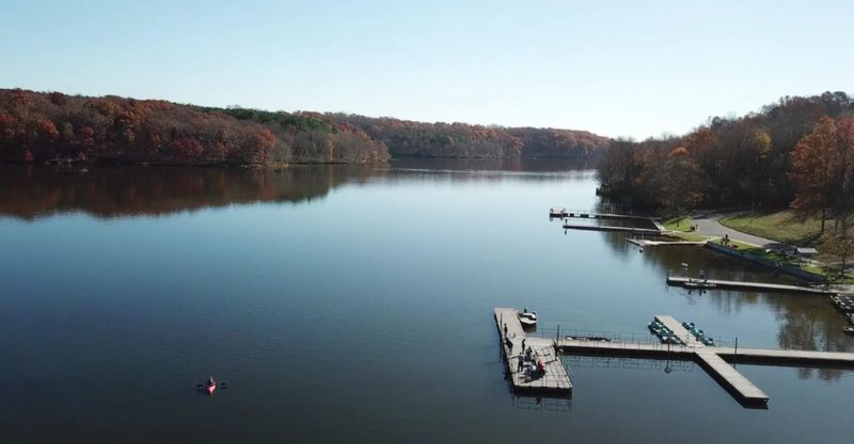 This Gorgeous Maryland Park Is Home To A Stunning Lake And Miles Of Scenic Trails