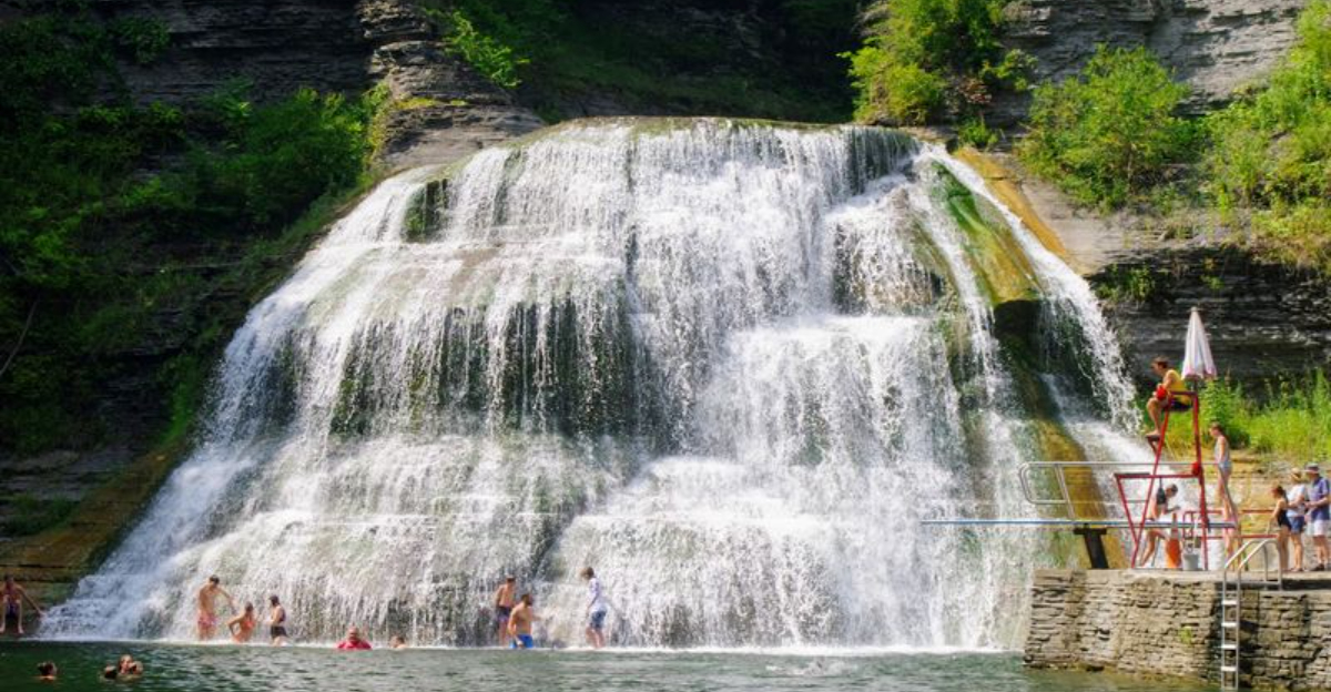 This Hidden New York Swimming Spot Is A Natural Water Park Few Visitors Ever Discover