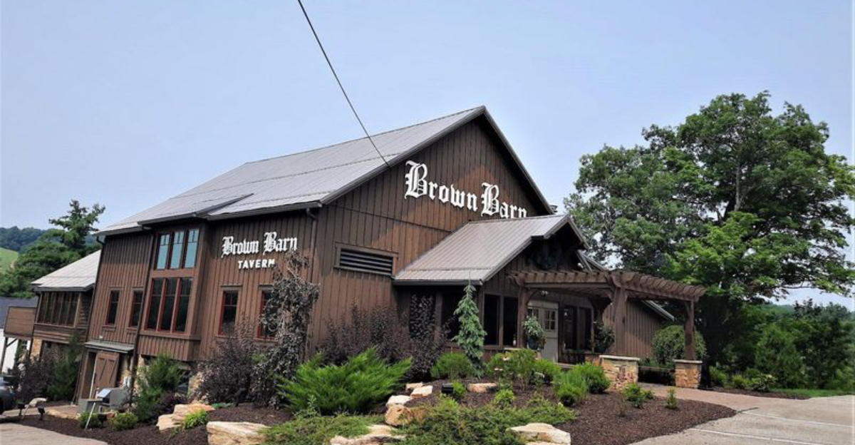 This Historic Ohio Gastropub Is Tucked Inside A Beautifully Restored Cattle Barn