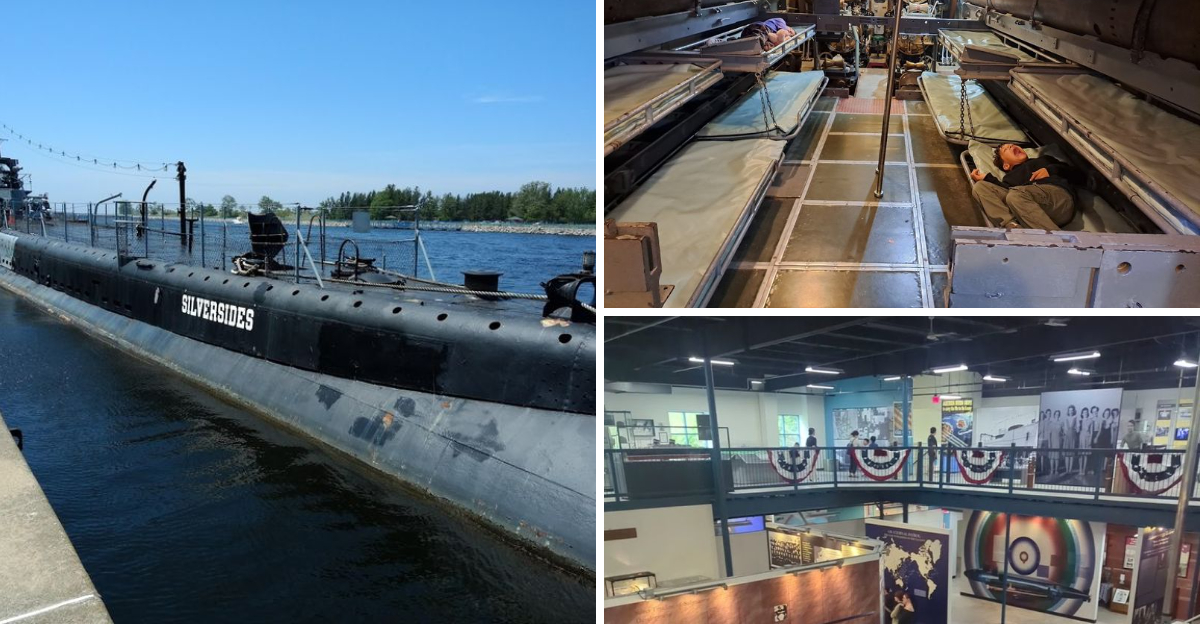 This Legendary WW2 Submarine In Michigan Lets You Sleep In The Original Sailors’ Bunks For An Unforgettable Night
