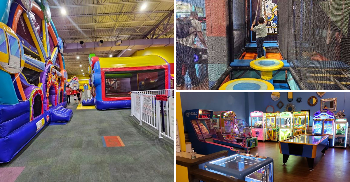 This Massive Indoor Playground In South Carolina Feels More Like An Amusement Park